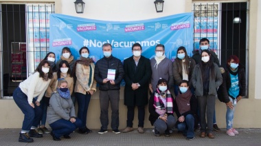 Monte: intendente recibió la primera dosis de la vacuna contra el Covid y lo reflejó en sus redes sociales