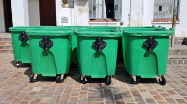 Monte: adquieren nuevos contenedores de basura