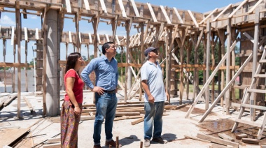 Monte: avanzan a buen ritmo las obras en el Campus Educativo