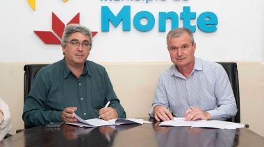 Monte: Castro firmó un importante convenio para mejorar caminos y accesos rurales