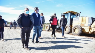 El Ministro de Desarrollo Agrario visitó Las Flores y anunció el Plan de Prevención de Enfermedades Venéreas de Bovinos 2021