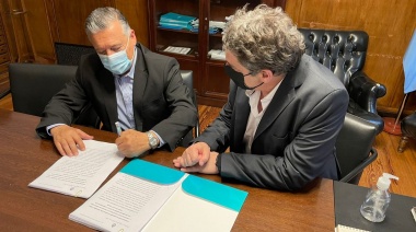 Las Flores: Alberto Gelené firmó un nuevo convenio por 25 millones de pesos
