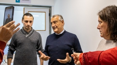 Las Flores: el intendente y funcionarios brindaron detalles de la construcción del CAPS "Dr. Héctor Muñiz"