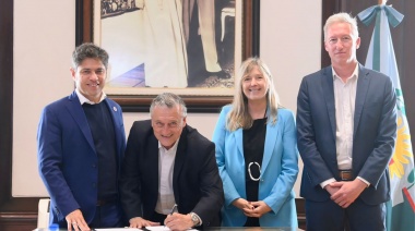 Las Flores: Gelené firmó convenio para nuevos créditos con tasas subsidiadas para emprendedores