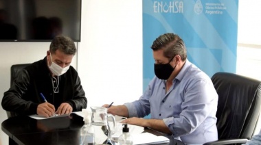 General Guido: convenio para la culminación de la red cloacal en Labardén