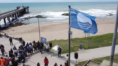 Miramar: presentaron la distinción Bandera Azul de Playas a seis balnearios