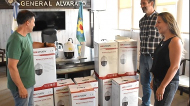 General Alvarado: suman cámaras de seguridad de última generación