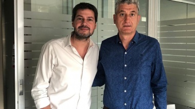 Villa Gesell: con eje en la temporada de verano, Barrera se reunió con Lammens