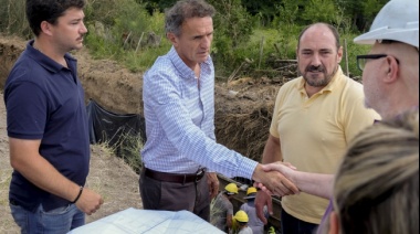 El ministro Katopodis recorrió obras en General Paz