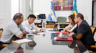 Kicillof encabezó encuentro para bajarle el tono a la polémica por las fuerzas de seguridad
