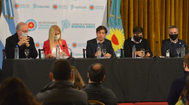 Kicillof: “Queremos convertir la colaboración en una acción colectiva”