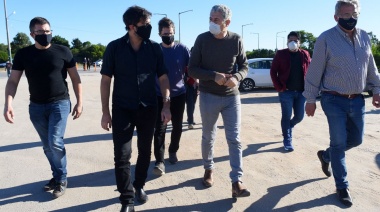Carlos Bianco recorrió distritos de la región