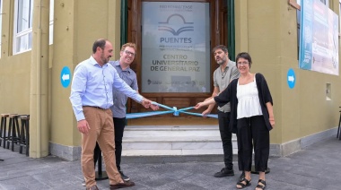 Bianco encabezó la inauguración de un nuevo Centro Universitario en General Paz