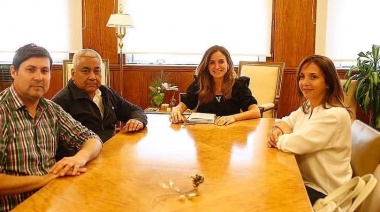 Sánchez Jauregui y Tolosa Paz mantuvieron un encuentro de trabajo