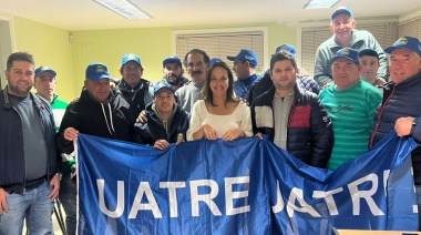 Rubén Saavedra es el nuevo secretario general de UATRE Necochea