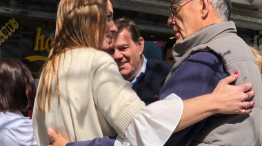 Mar del Plata: la gobernadora recorrió la ciudad y apuntaló al candidato Montenegro
