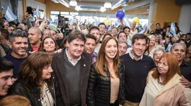 Necochea: la gobernadora visitó la ciudad y brindó su respaldo a la candidatura de Arturo Rojas