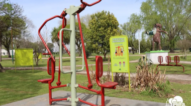 Pila: renovación de espacios verdes