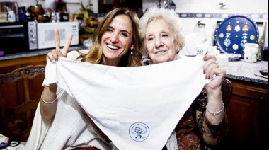 En la recta final de la campaña, Tolosa Paz compartió un encuentro con Estela de Carlotto