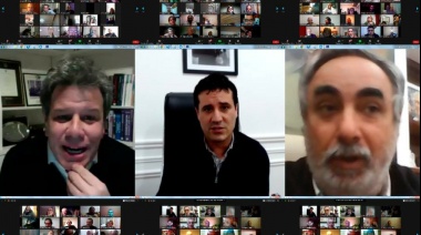 Abad y Manes encabezaron reunión virtual del radicalismo