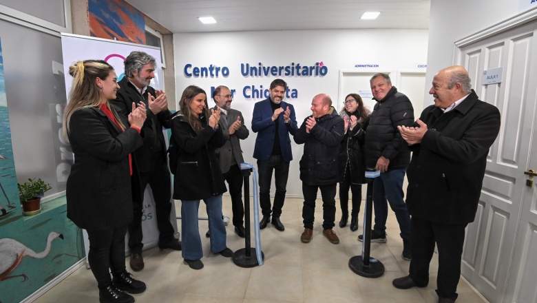 Bianco y Wischnivetzky inauguraron la ampliación del Centro Universitario de Mar Chiquita
