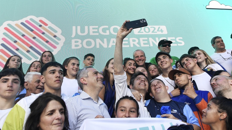 El gobernador Kicillof encabezó la apertura de la etapa final de los Juegos Bonaerenses 2024