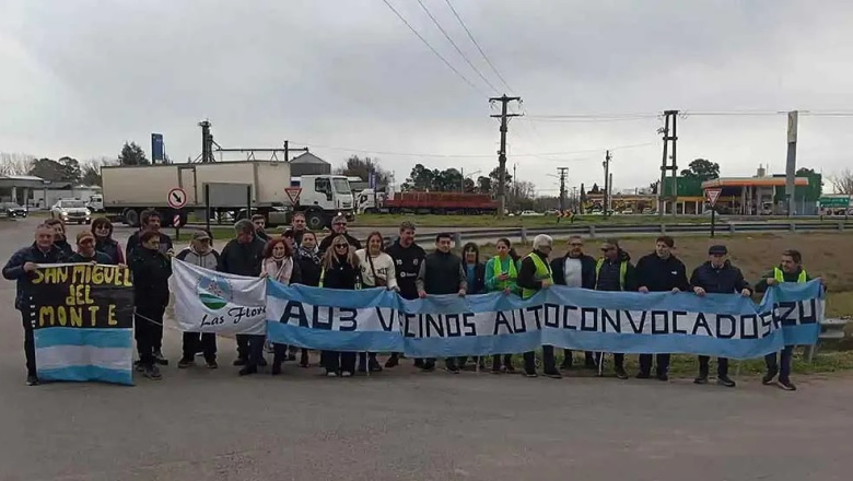 Las Flores pidió por la construcción de la autovía en ruta 3