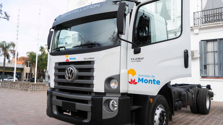 Monte: llegó un nuevo camión para incorporar a servicios públicos
