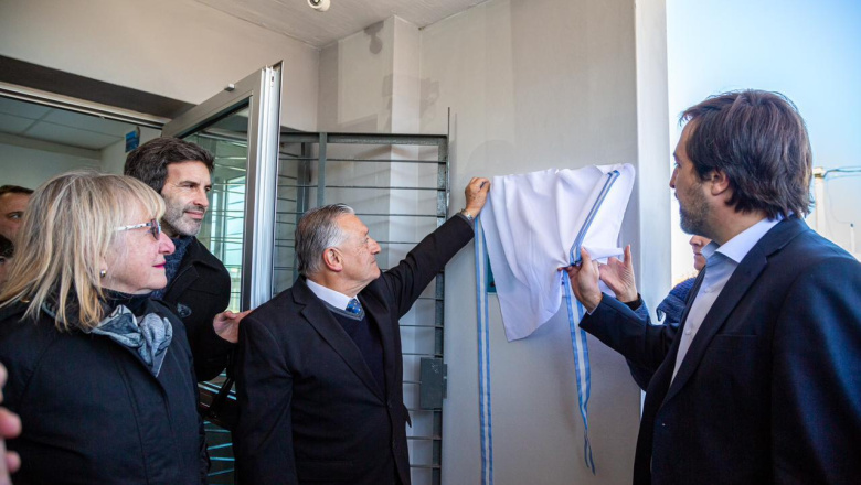 Las Flores: Gelené y Kreplak inauguraron el nuevo Caps "Dr. Héctor Muñiz"