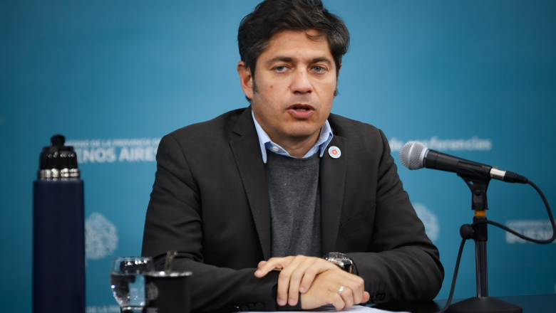 Kicillof enviará un proyecto a la Legislatura para declarar la emergencia de la obra pública nacional en la provincia