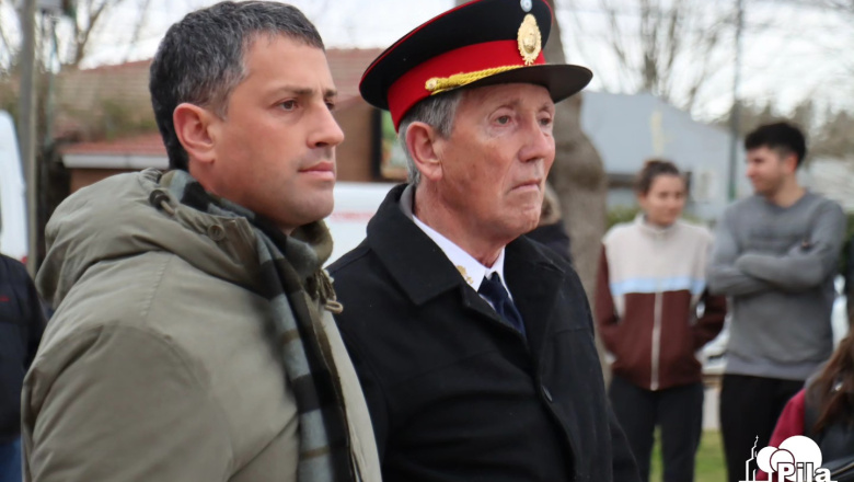 Pila: emotivo acto por el aniversario de los Bomberos Voluntarios