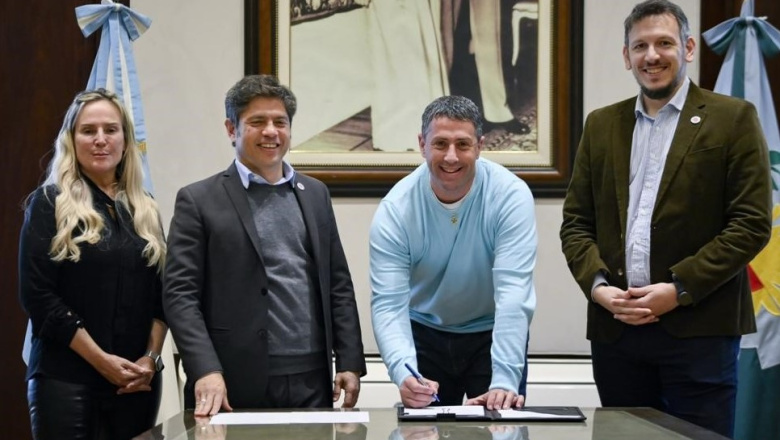 Pila: firma de convenio permitirá tener una nueva motoniveladora