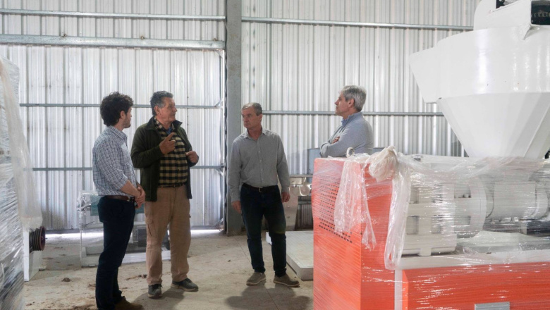 Monte: llegaron nuevas máquinas para la Planta de Reciclado adquirida con fondos propios