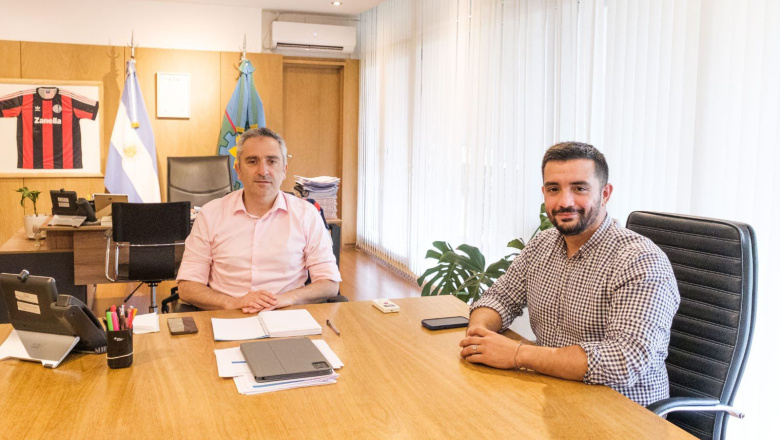 Gestiones para Lanús: el dirigente peronista Agustín Balladares mantuvo reuniones con funcionarios bonaerenses