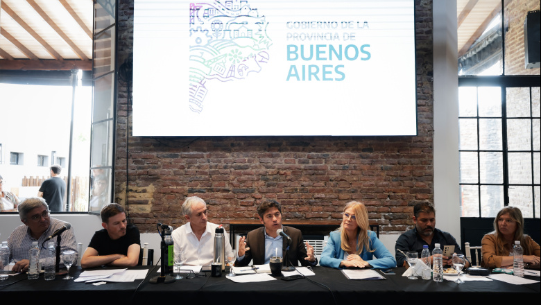 Chascomús: Kicillof se reunió con empresarios y representantes de distintos sectores productivos