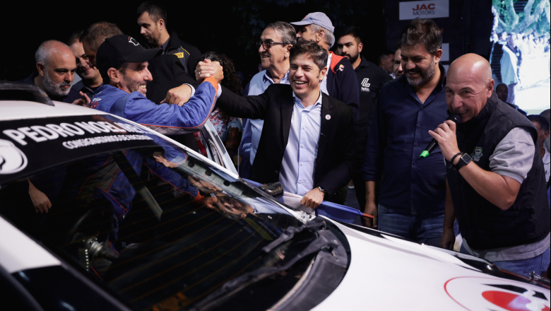 General Madariaga: Kicillof encabezó la largada del Rally 2026 Mar y Sierras