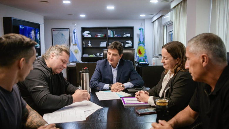 General Lavalle: Guardia fue recibido por el Ministro de Transporte bonaerense