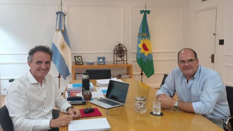 Tordillo: Olivera se reunió con Katopodis para avanzar con obras para la ciudad