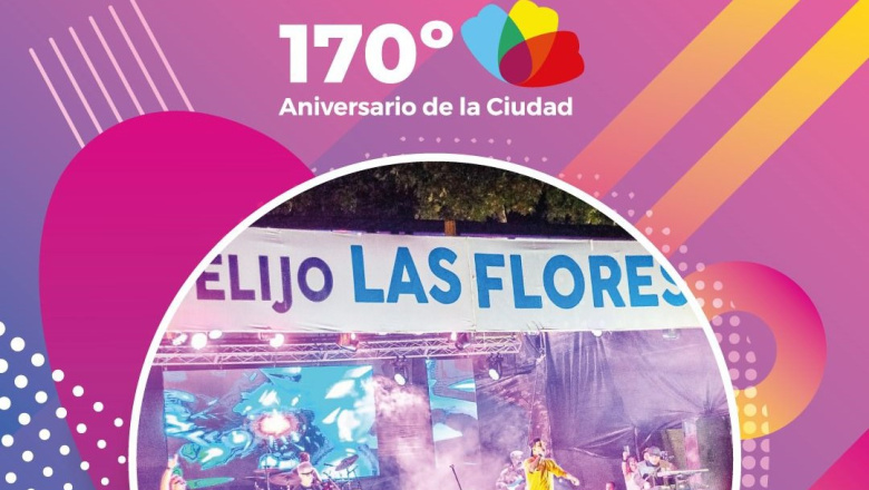 Las Flores se prepara para celebrar sus 170 años