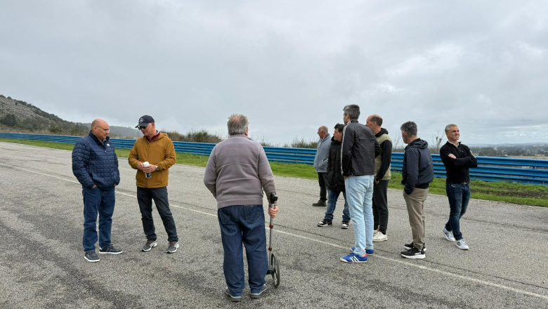 Balcarce: pilotos y representantes de la ACTC visitaron el Autódromo Juan Manuel Fangio