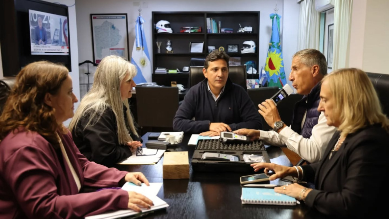 Lezama: la intendenta realizó gestiones sobre tránsito urbano, seguridad y servicios en el Ministerio de Transporte