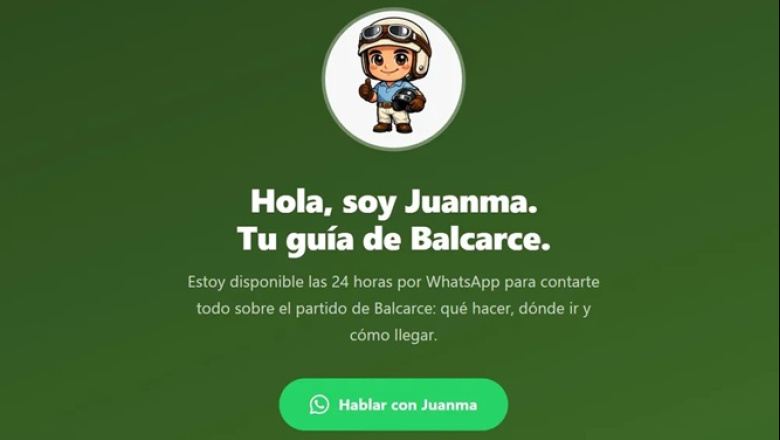 Balcarce: se presentó "Juanma", un asistente de IA para turistas y vecinos