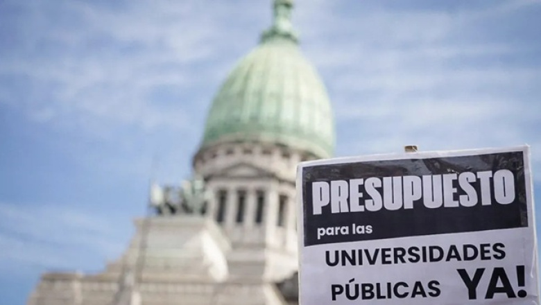 Cuarta Marcha Federal Universitaria por el cumplimiento de la Ley de Financiamiento