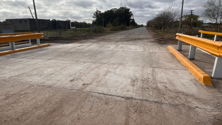 Monte: con recursos municipales, quedó habilitado el puente de Circunvalación