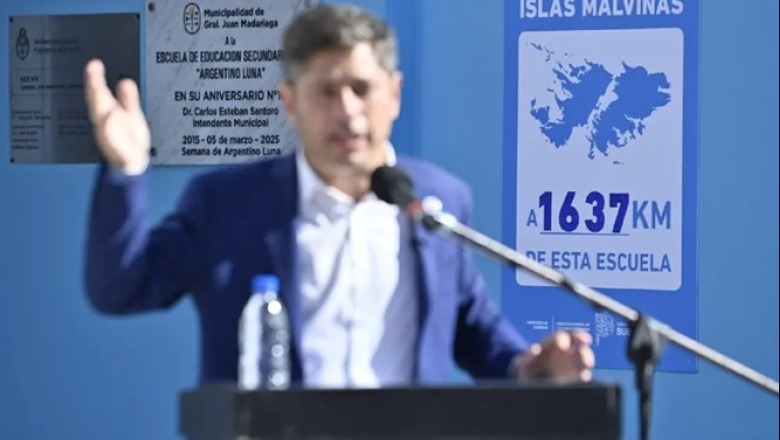 La Provincia colocará carteles sobre la distancia a Malvinas en edificios públicos y parques