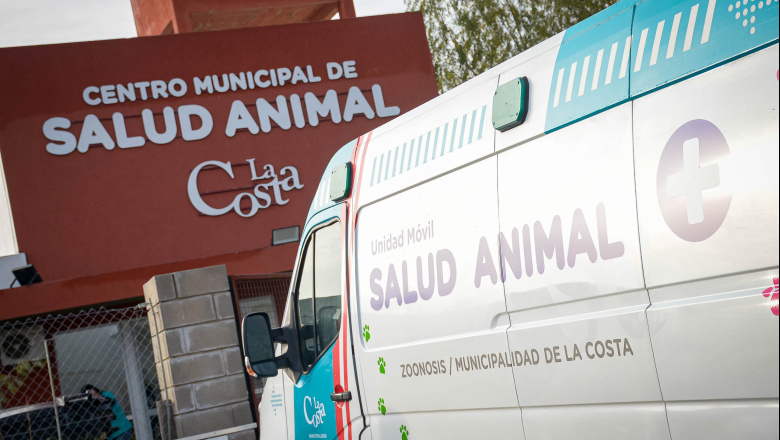 La Costa: se sumó una Unidad Móvil de Salud Animal para fortalecer la atención en los barrios