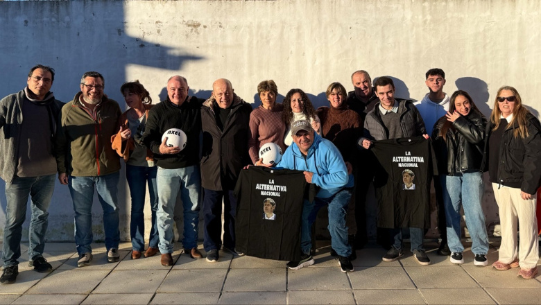 Jorge Paredi recorrió Madariaga: visita a la Asociación Provida y encuentro con el PJ