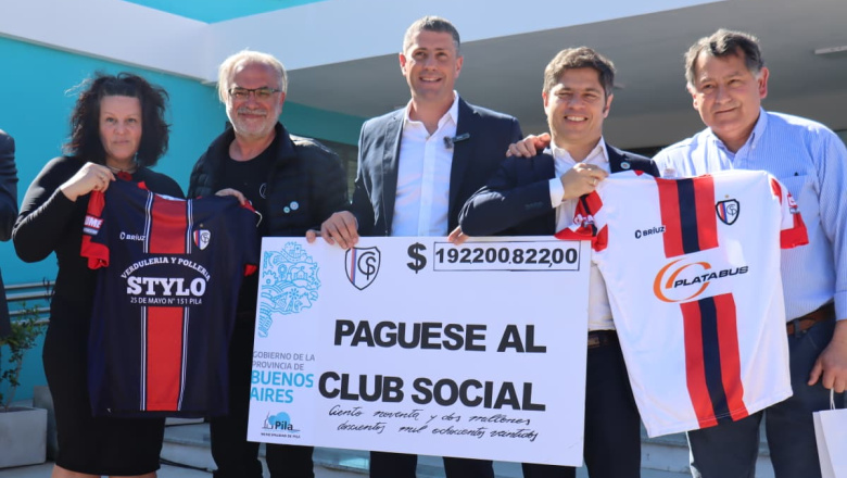 Confirman el desembolso de más de 57 millones de pesos para la construcción de la sede social del Club Social y Deportivo Pila
