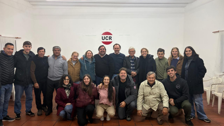 Balbin y Garciarena mantuvieron encuentros con dirigentes de Dolores, Castelli y Lezama
