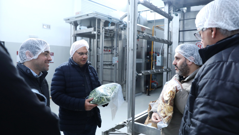 Balcarce: el intendente Reino recorrió la planta de alimentos de la Universidad Nacional de La Plata